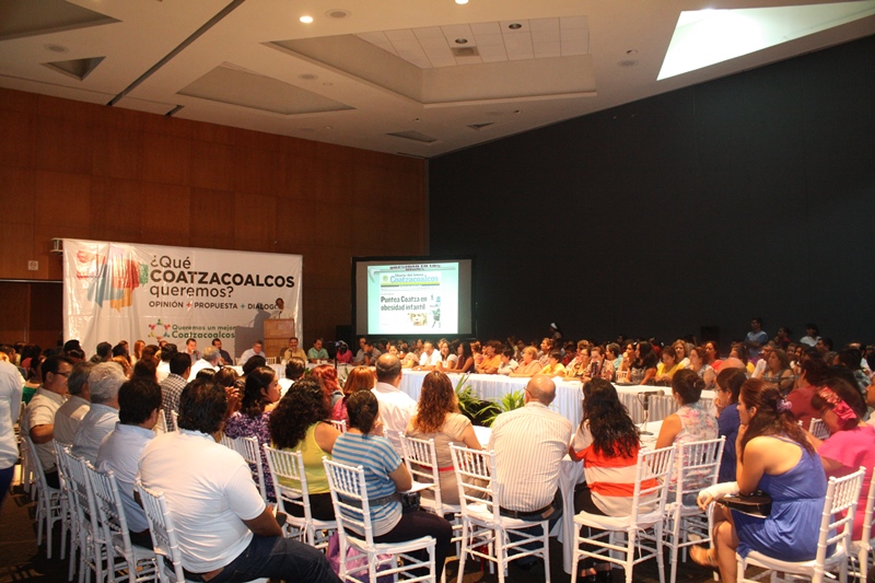 Tercera Mesa de Diálogo “¿Qué Coatzacoalcos Queremos?”.