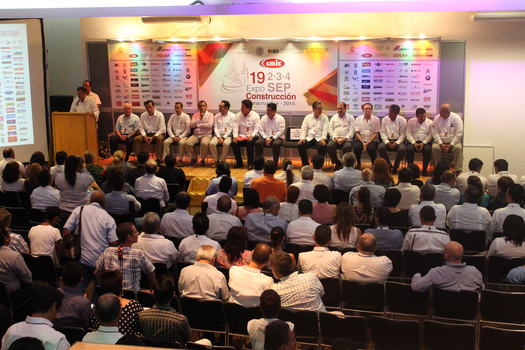 19° Expo Construcción CMIC Coatzacoalcos 2015.