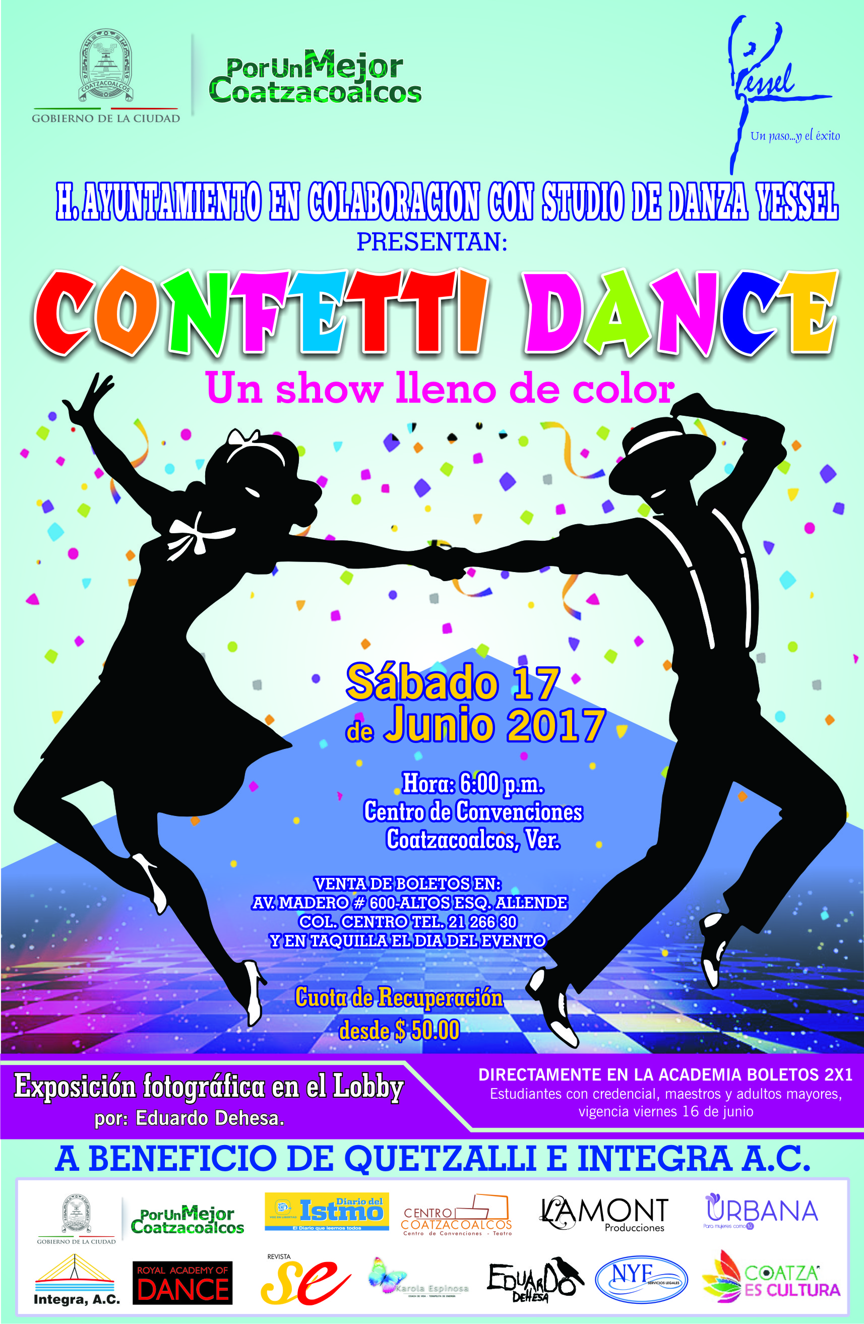 «CONFETTI DANCE», un show lleno de color