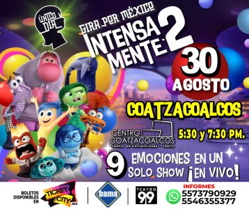INTENSAMENTE 2 🤩 ¡SHOW EN VIVO!🤩✨