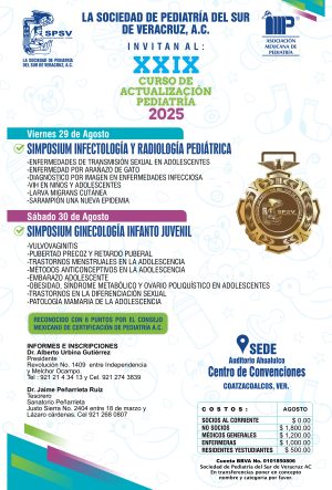 |XXIX CURSO DE ACTUALIZACIÓN PEDIATRÍA 2025|